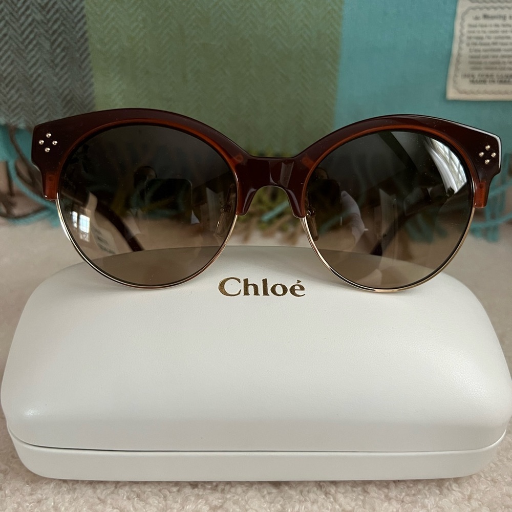 Chloe round sunglasses “CARAML” CE704s